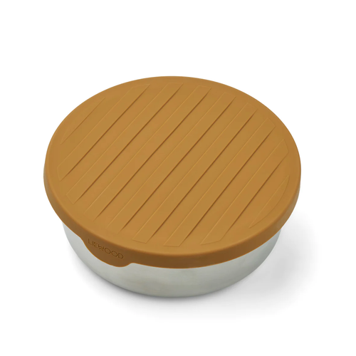 liewood Liby divider bowl Golden caramel liewood Liby divider bowl Golden caramel