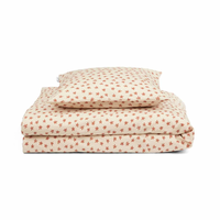 Ingeborg Bed Linen Junior - Floral/Sea shell