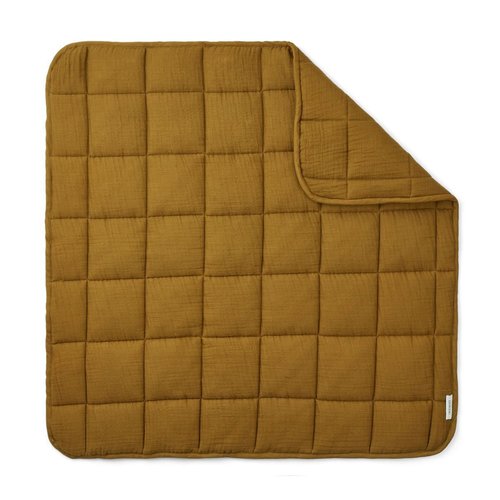 liewood Mette Quilted blanket olive green liewood Mette Quilted blanket olive green
