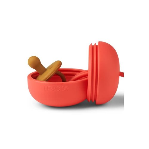 liewood Philip pacifier box apple red