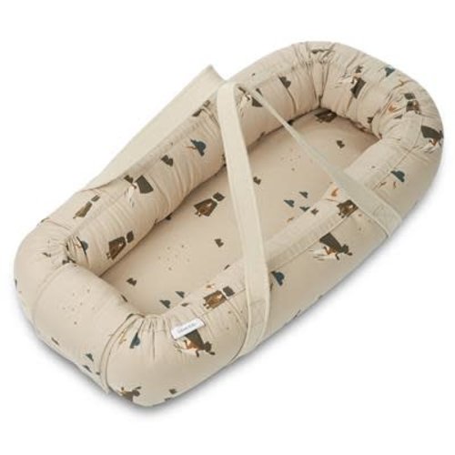 liewood Gro Babylift / Baby nest - superhero/dune mix liewood Gro Babylift / Baby nest - superhero/dune mix
