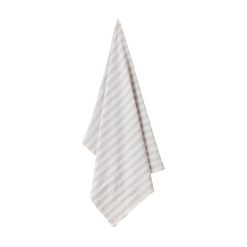 liewood Macy beach towel - Y/D Stripe: Light lavender/creme de la creme