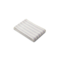 Macy beach towel - Y/D Stripe: Light lavender/creme de la creme