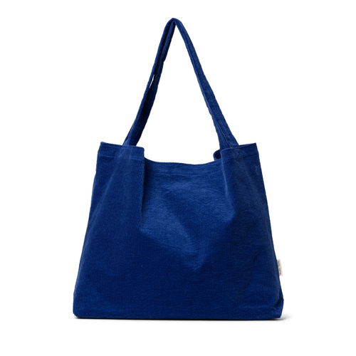 studio noos Deep Blue Rib Mom Bag studio noos Deep Blue Rib Mom Bag