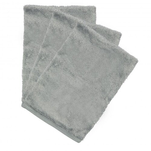 Timboo Set van 3 washandjes moon blue Timboo Set van 3 washandjes moon blue