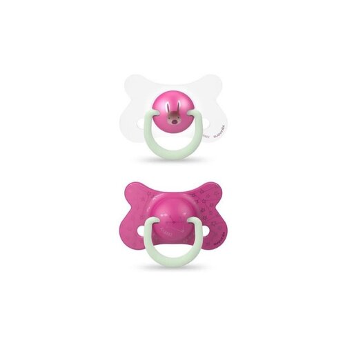 suavinex Night & day soother physiological teat 4-18m roze suavinex Night & day soother physiological teat 4-18m roze