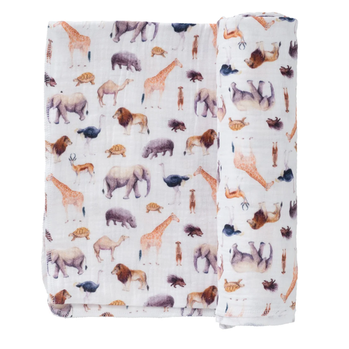 cottonbaby Cottonsoft multidoek XL safari