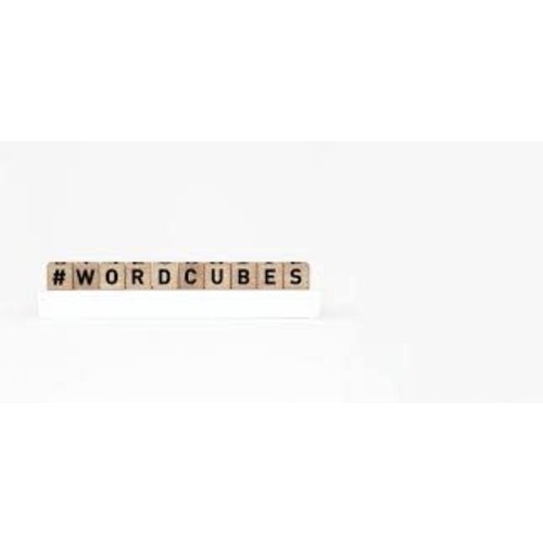 Word Cubes black Word Cubes black