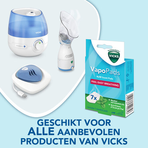 vicks vicks pads 7 stuks menthol