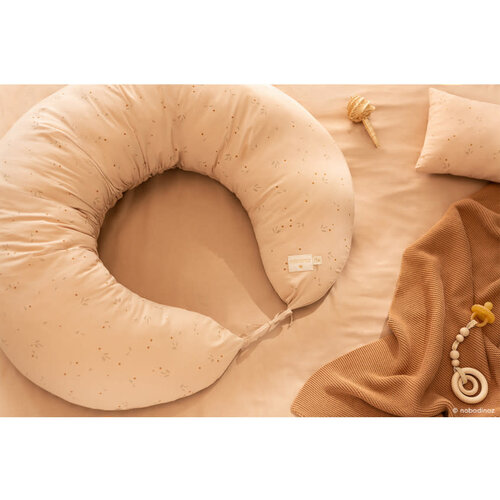 nobodinoz Maternity pillow luna willow dune