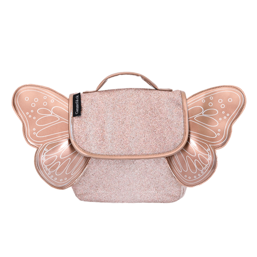 Caramel&Cie Butterfly Bag Copper Glitter Caramel&Cie Butterfly Bag Copper Glitter