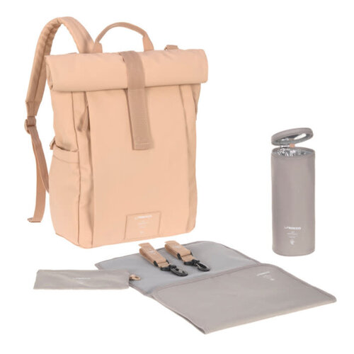 lassig GRE rolltop up backpack peach rose lassig GRE rolltop up backpack peach rose