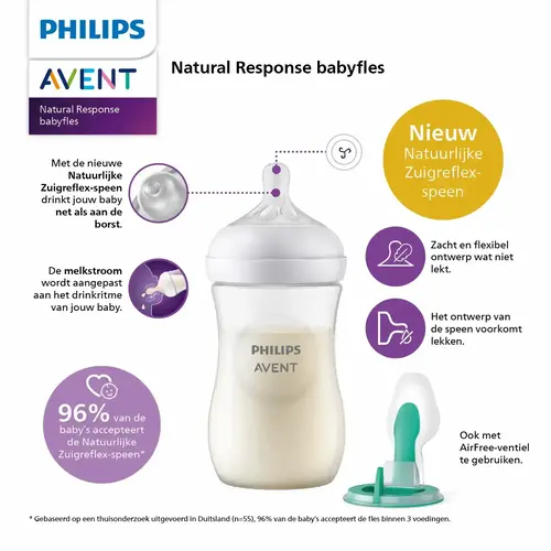 avent Naturel 3.0 zuigfles 330ml