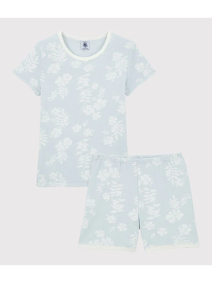 petit bateau 2-delige meisjespyjama met hawaiprint