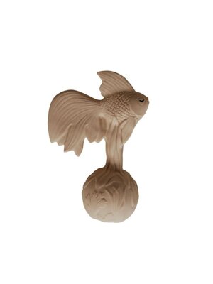 natruba rattle/teether goldfish