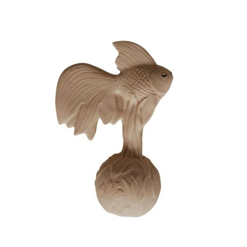 natruba rattle/teether goldfish