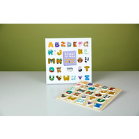 Stoere Dieren Alfabet Puzzel