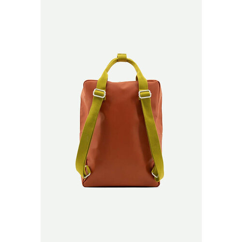 sticky lemon backpack large | envelope collection | lighthouse red