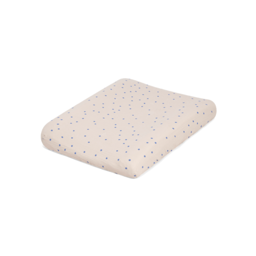 Garbo & friends Muslin Changing Mat Cover Bleu Garbo & friends Muslin Changing Mat Cover Bleu