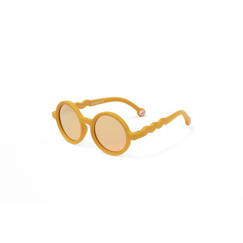 OLIVIO&CO crane flower yellow round sunglasses 0-3 OLIVIO&CO crane flower yellow round sunglasses 0-3