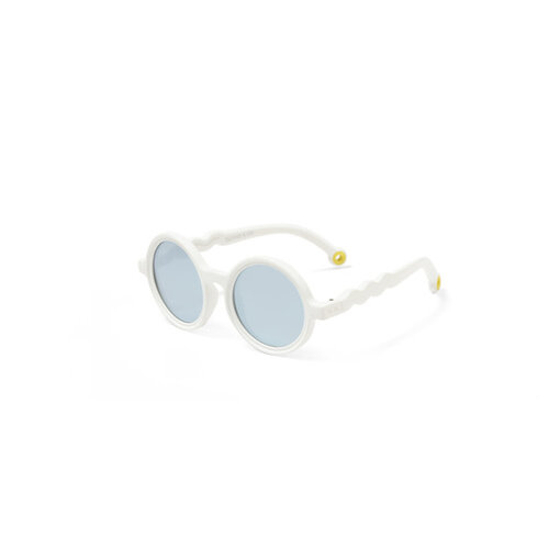 OLIVIO&CO shark white round sunglasses 0-3 OLIVIO&CO shark white round sunglasses 0-3