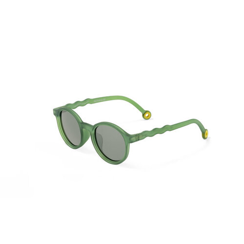 OLIVIO&CO olive green oval sunglasses 3-12 OLIVIO&CO olive green oval sunglasses 3-12