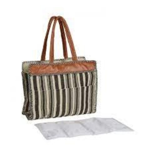 Quax Mom's bag natural&black Quax Mom's bag natural&black