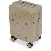 Travel suitcase lemon