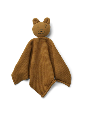 liewood Milo knit cuddle cloth mr bear golden caramel