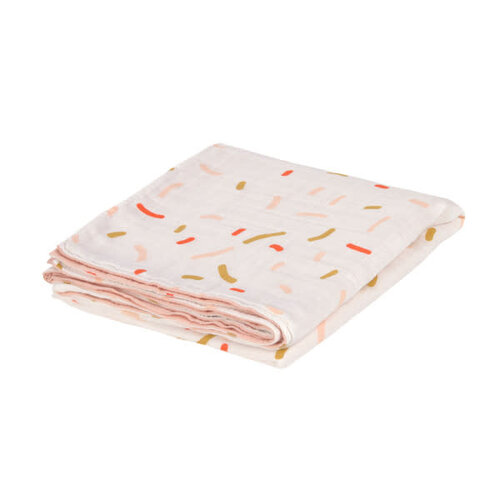 lassig Heavenly Soft Blanket, Little Mateys Sprinkles spicy orange lassig Heavenly Soft Blanket, Little Mateys Sprinkles spicy orange