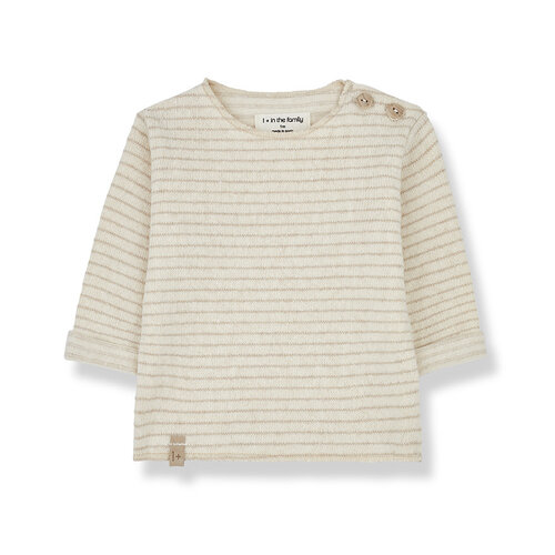 one more in the family Aubin l. sleeve t-shirt ecru one more in the family Aubin l. sleeve t-shirt ecru