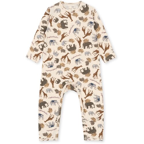 Konges slojd Basic newborn onesie gots elephantastic Konges slojd Basic newborn onesie gots elephantastic