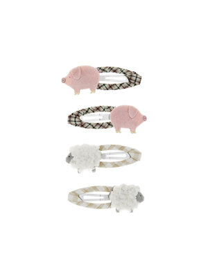 mimi & lula Farm pig clips