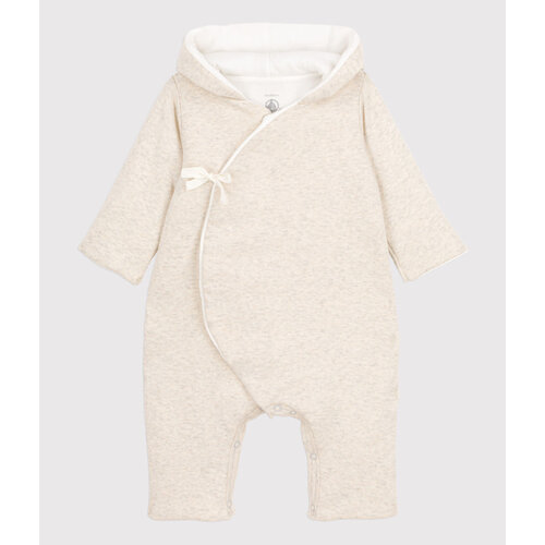 petit bateau Jumpsuit met Capuchon Wit petit bateau Jumpsuit met Capuchon Wit