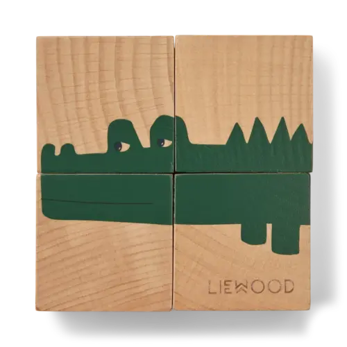 liewood aage puzzel all together/nature