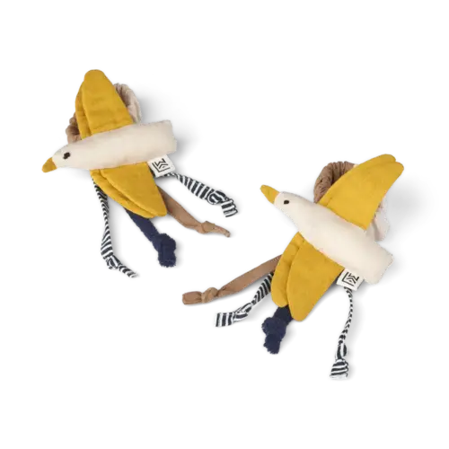 liewood willy rattles 2-pack sandy