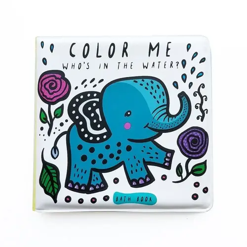 Wee Gallery Bath book color me water Wee Gallery Bath book color me water