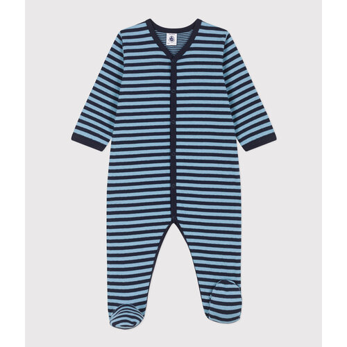 petit bateau Gestreepte babypyjama in tubic