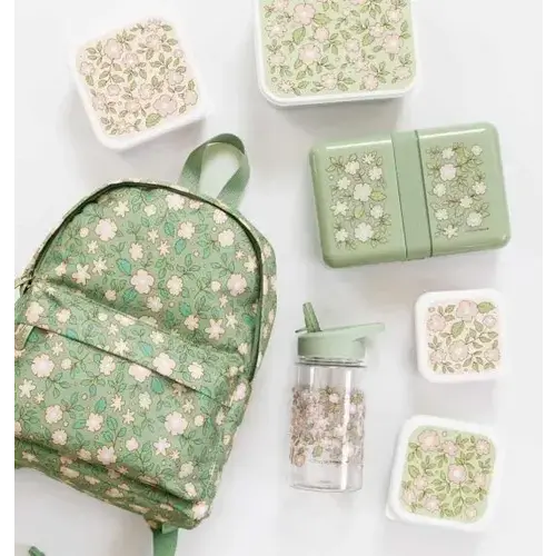 a little lovely company Lunch box: bloesems-saligroen