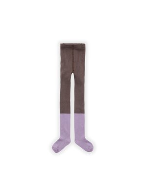 sproet & sprout Colourblock tights wood baby