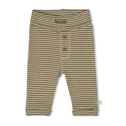 feetje Broek streep - Brave - army melange feetje Broek streep - Brave - army melange