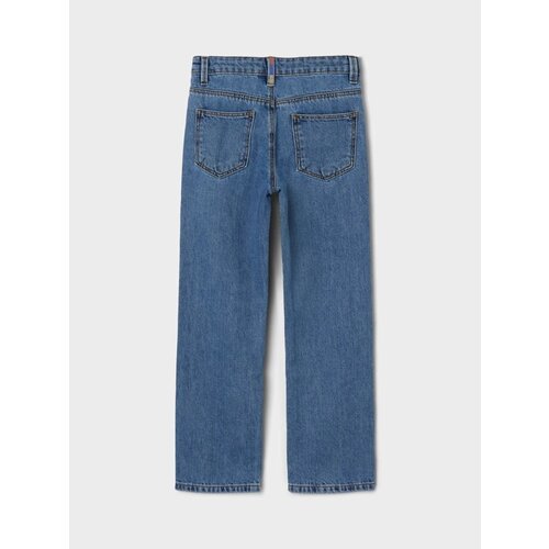 name it Rose straight jeans 2395 medium blue denim