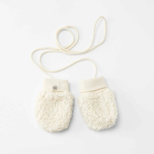 cloby Teddy mittens off white 6-12m cloby Teddy mittens off white 6-12m