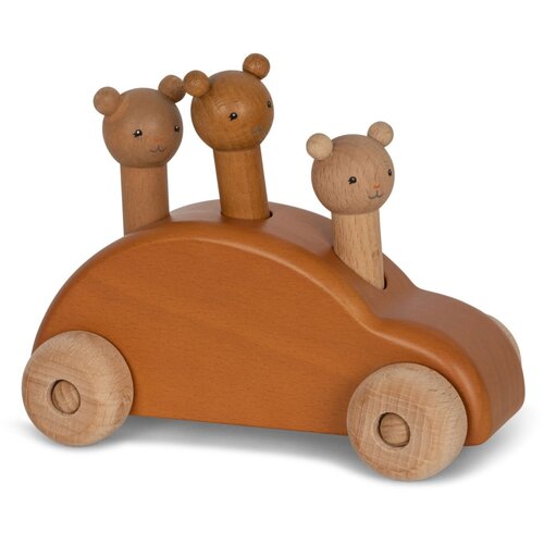 konges slojd WOODEN POP-UP CAR FSC brown