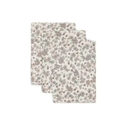 Jollein Hydrofiel Washandje 15x20cm Retro Flowers - 3 Stuks Jollein Hydrofiel Washandje 15x20cm Retro Flowers - 3 Stuks