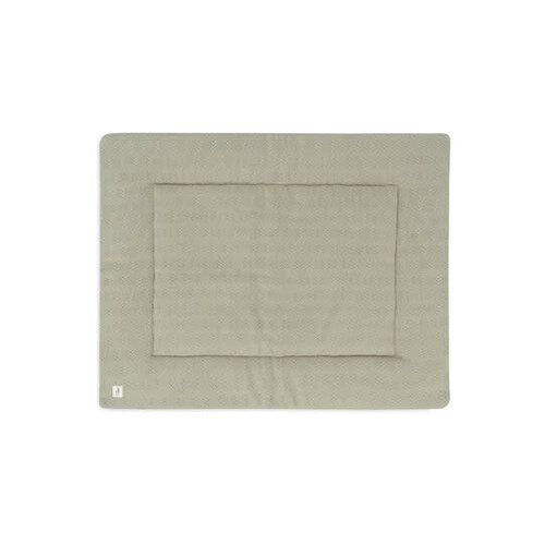 Jollein Boxkleed 75x95cm Grain Knit - Olive Green Jollein Boxkleed 75x95cm Grain Knit - Olive Green