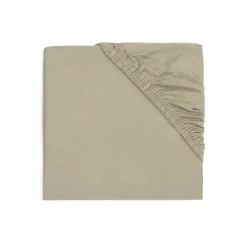 Jollein Hoeslaken Jersey 40/50x80/90cm - Olive Green Jollein Hoeslaken Jersey 40/50x80/90cm - Olive Green