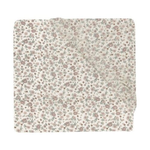 Jollein Hoeslaken jersey 40x80/90cm retro flower Jollein Hoeslaken jersey 40x80/90cm retro flower
