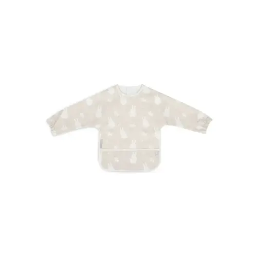 Jollein Slab Waterproof met mouw - Nijntje & Snuffy - Nougat Jollein Slab Waterproof met mouw - Nijntje & Snuffy - Nougat