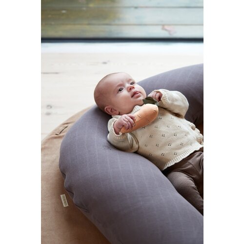 filibabba  Linen rattle - Carrot